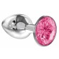 Анальная пробка Diamond Pink Sparkle Small 4009-03Lola