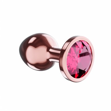 Анальная Пробка Diamond Ruby Shine S Розовое Золото 4024-01lola