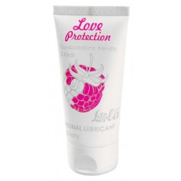 Лубрикант на Водной Основе Lola Games Love Protection Raspberry 50ml 1832-01lola