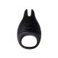 Виброкольцо Erotist, силикон, черный, 7,9 см.