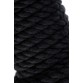 Веревка для шибари Pecado BDSM, на катушке, хлопок, черная, 10 м.
