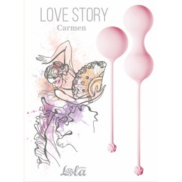 Набор вагинальных шариков Love Story Carmen Tea Rose 3011-01lola