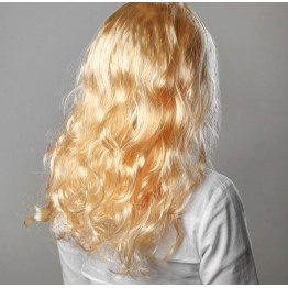 Карнавальный парик Блондинка, длинные волосы, 140 г