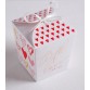 Бонбоньерка With love, 7,5 × 8 × 7,5 см